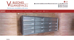 Desktop Screenshot of buzonesvillanuevasl.com